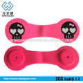 New promotional silicone round binder clips money clip